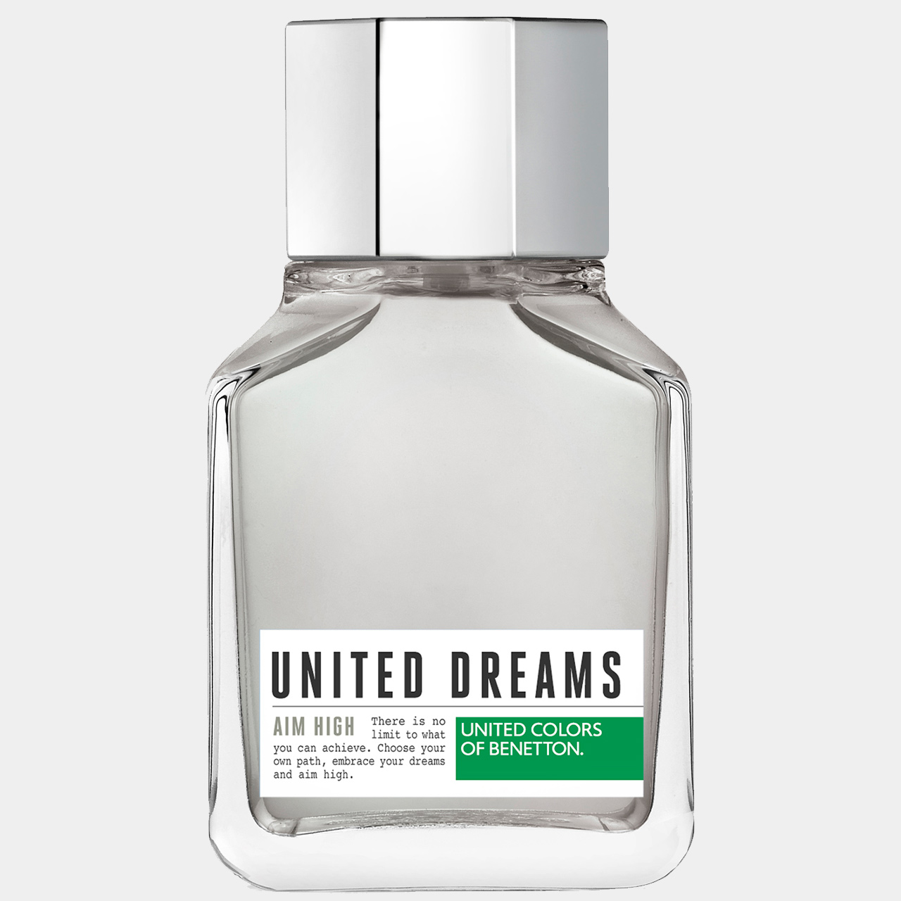 siesta Monje cultura United Dreams Aim High | Benetton Fragrances